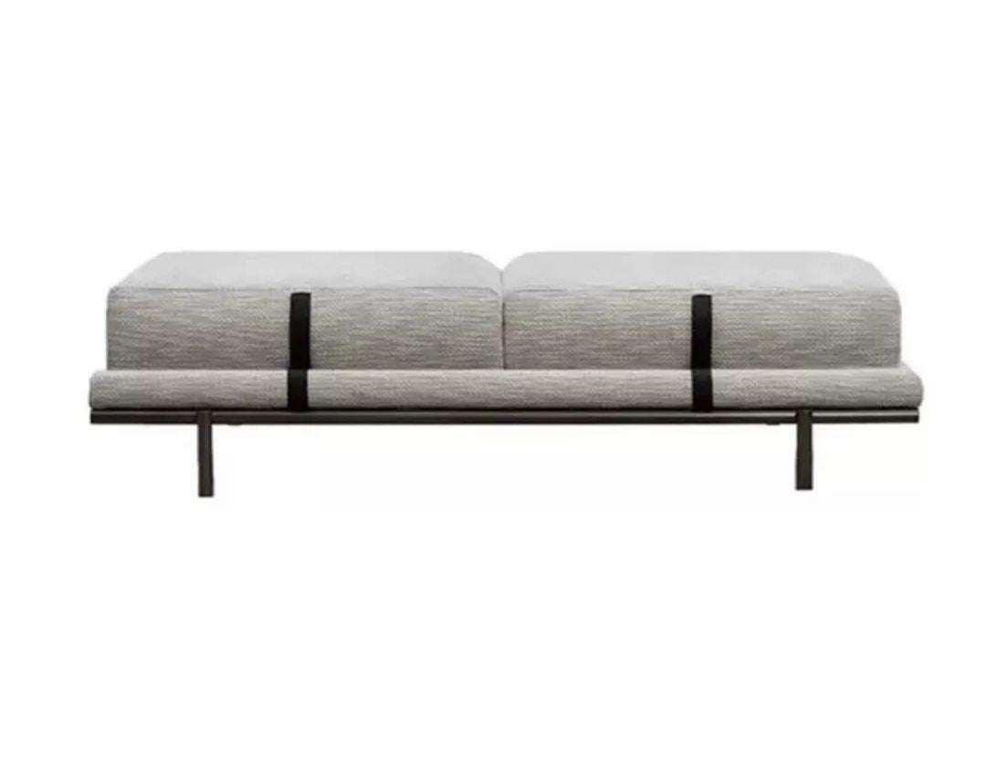 GRACELYN Modern Fabric Bench