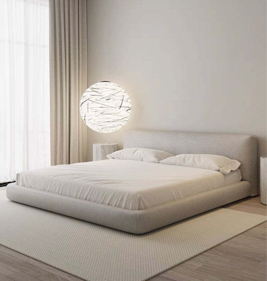 SAVOS Modern Fabric Bedframe