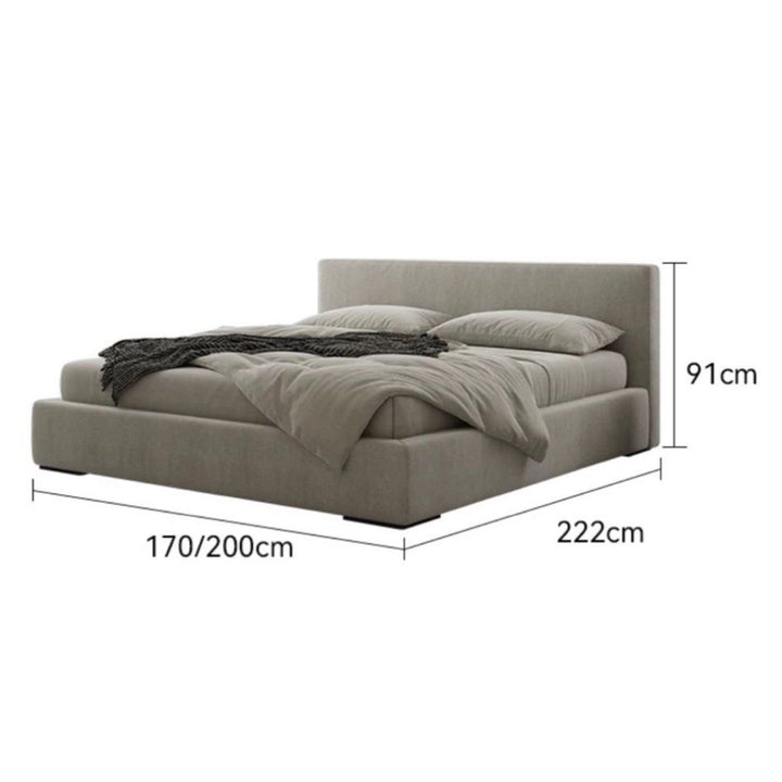 SCALDA Modern Fabric Bedframe