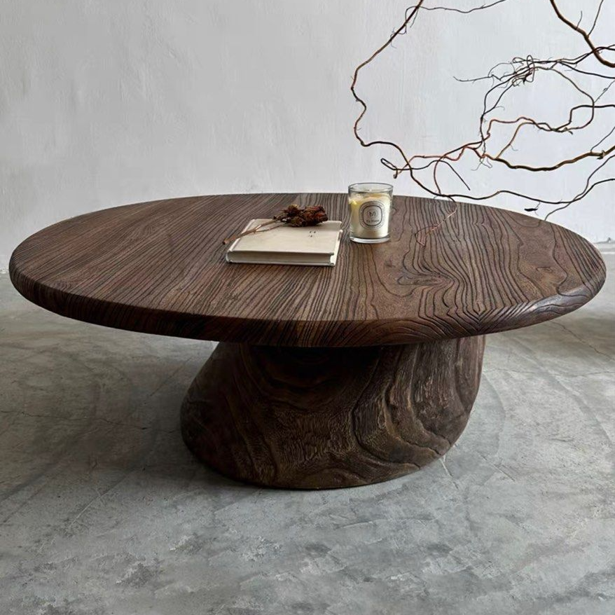 TRISTAN Rustic Solid Wood Coffee Table