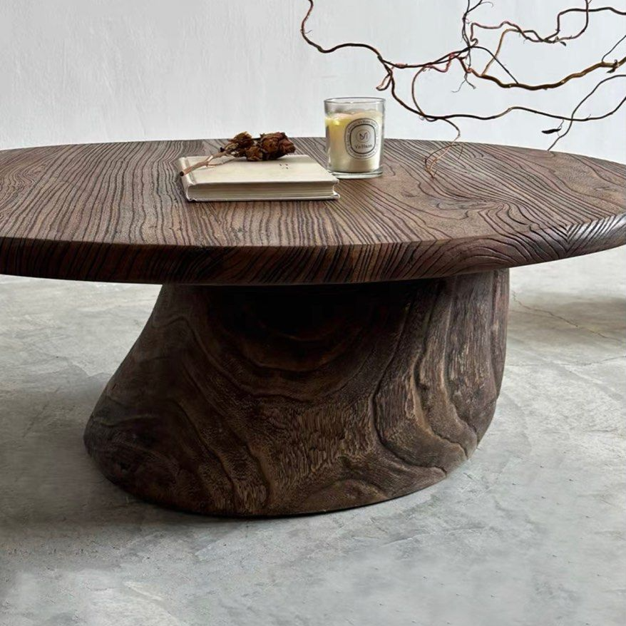 TRISTAN Rustic Solid Wood Coffee Table