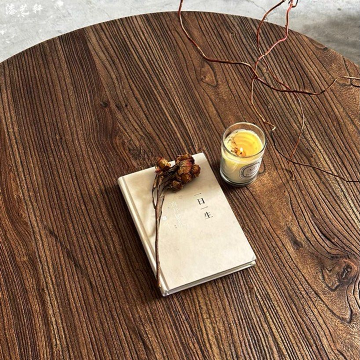 TRISTAN Rustic Solid Wood Coffee Table