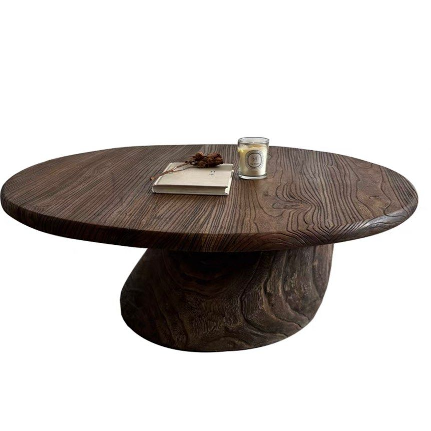 TRISTAN Rustic Solid Wood Coffee Table