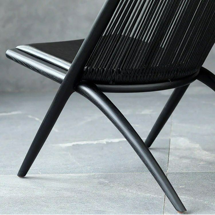 NERYS Solid Wood Lounge Chair