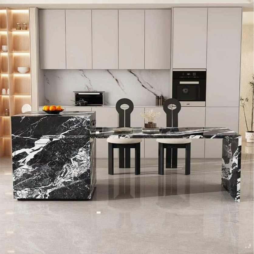 JARGAL Modern Island Dining Table