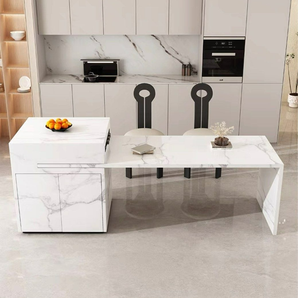 JARGAL Modern Island Dining Table
