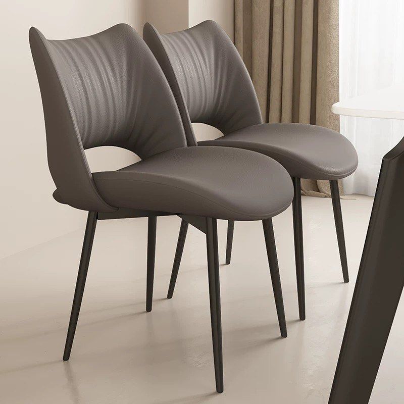 QUINZEL Modern Leather Dining Chair