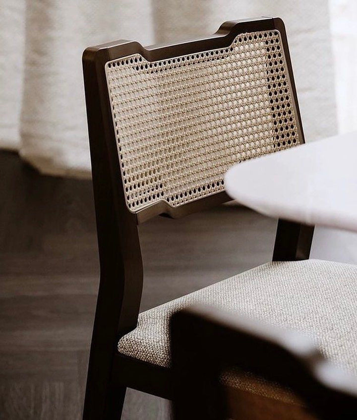 RONAN Mid-Century Solid Wood Dining Chair