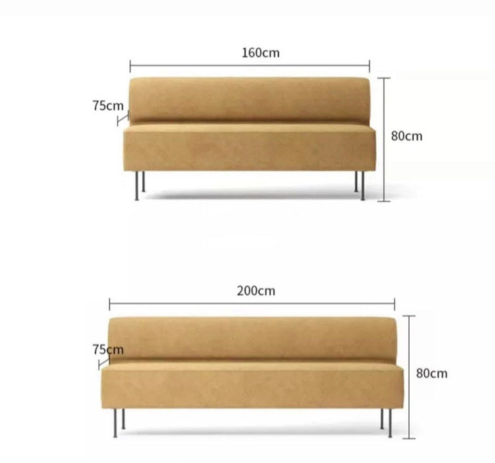 JACINTA Modern Fabric Bench