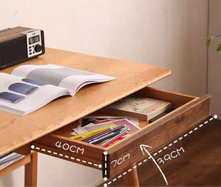 BERTON Solid Wood Desk