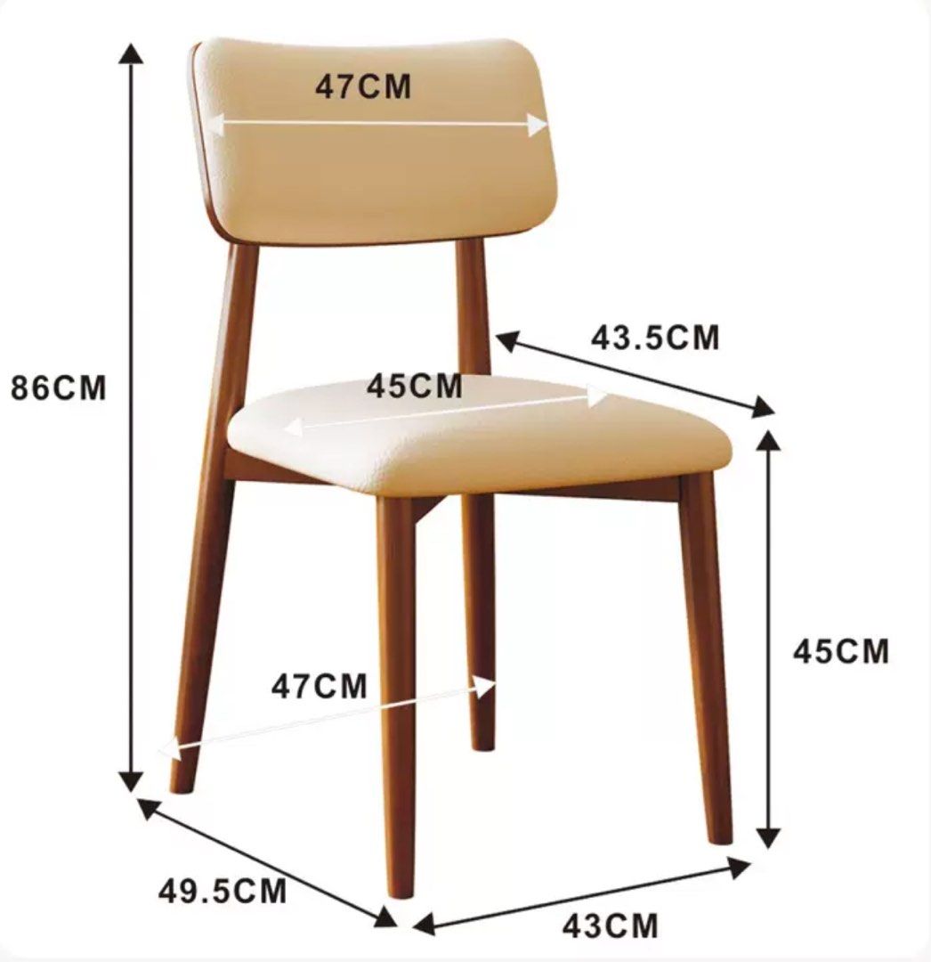 PRESTON French Fabric Dining Chair