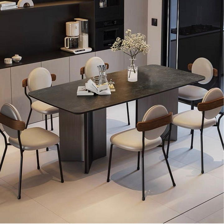 SKELTON Modern Sintered Stone Dining Table