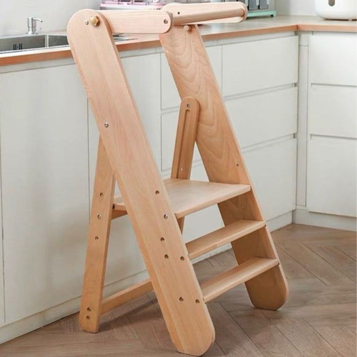 SERA Modern Solid Wood Learning Ladder