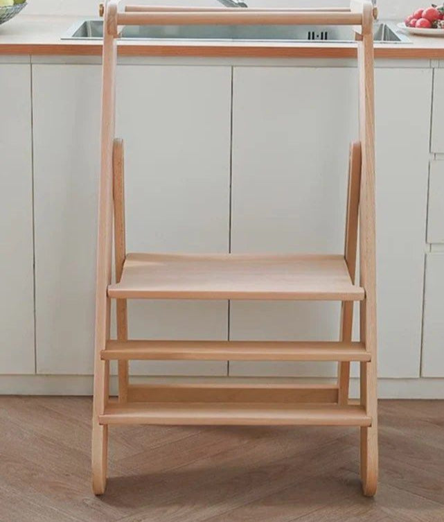 SERA Modern Solid Wood Learning Ladder