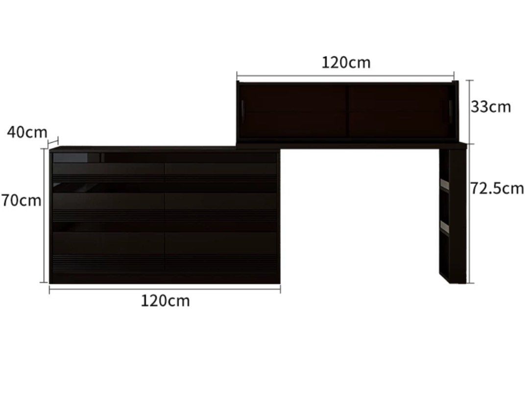 SERIN Modern Vanity Table