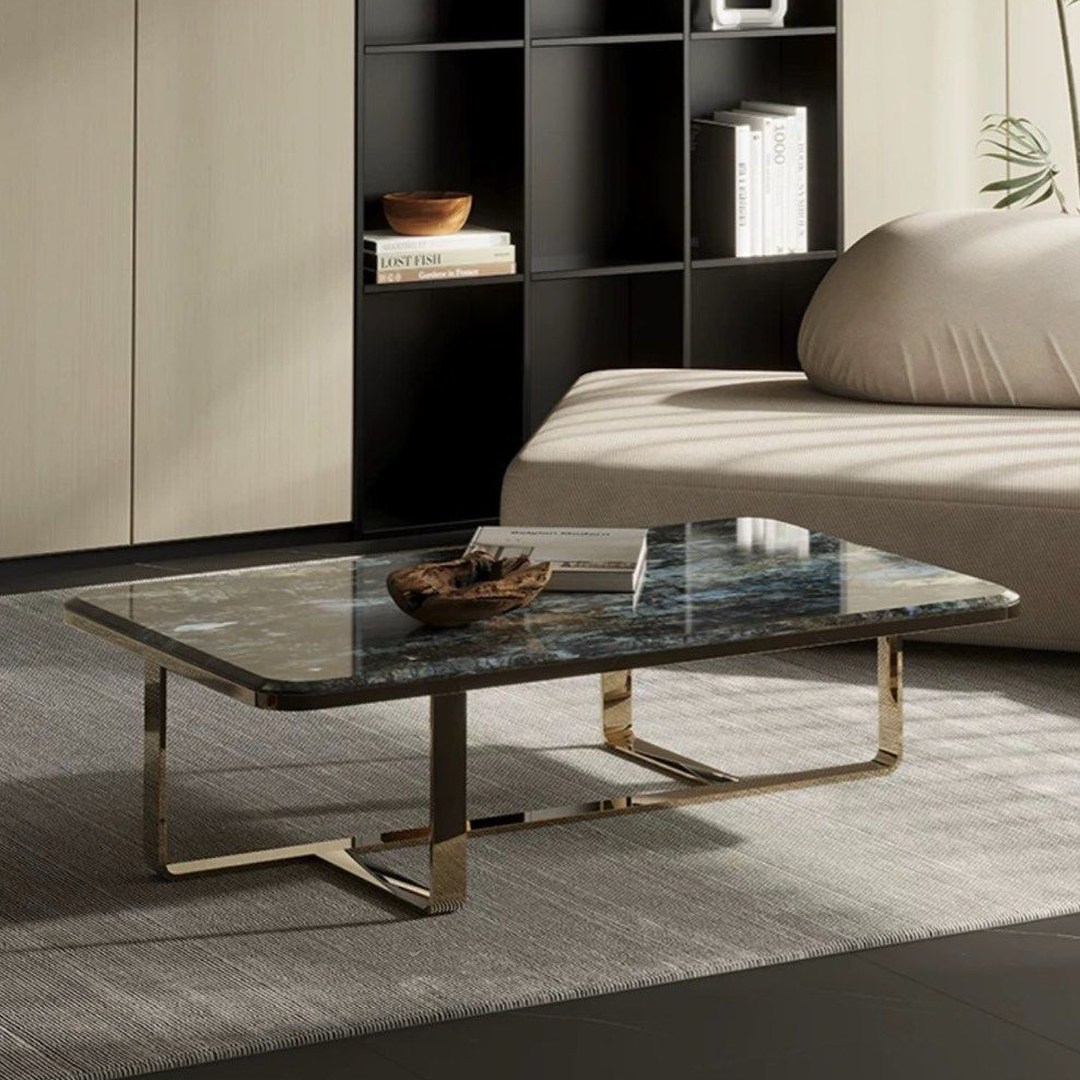 ANNA Modern Marble Coffee Table