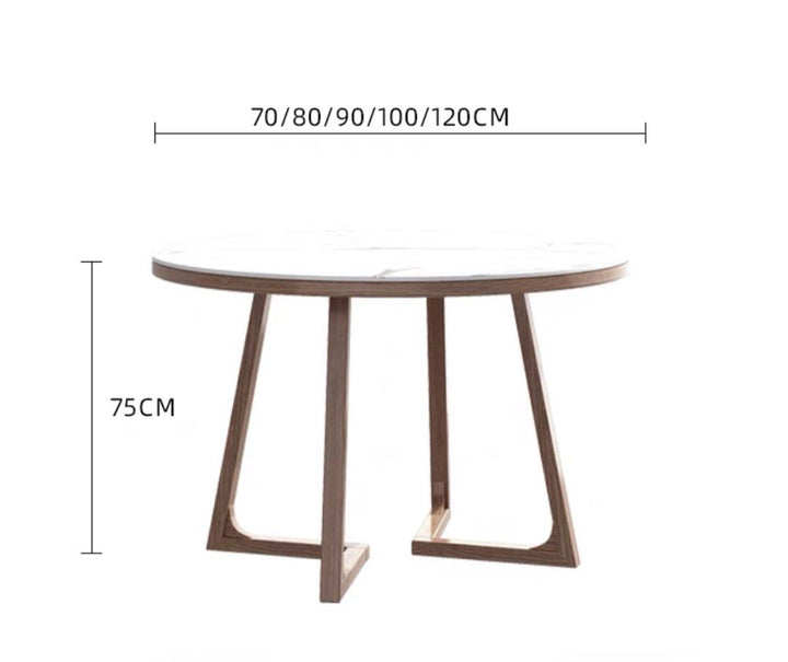 ELDRIC Modern Solid Wood Dining Table