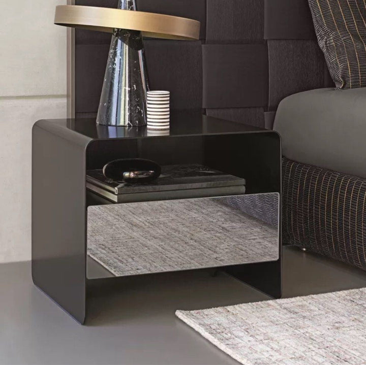 REGINA Modern Metal Bedside Table