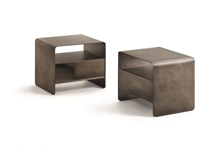 REGINA Modern Metal Bedside Table