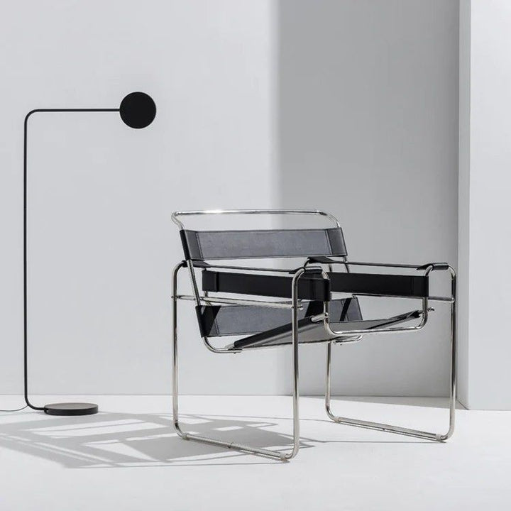 KIERAN Faux Leather Armchair