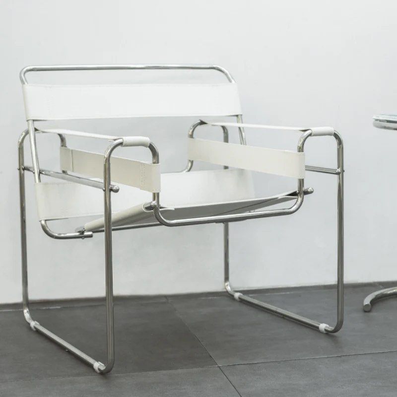 KIERAN Faux Leather Armchair