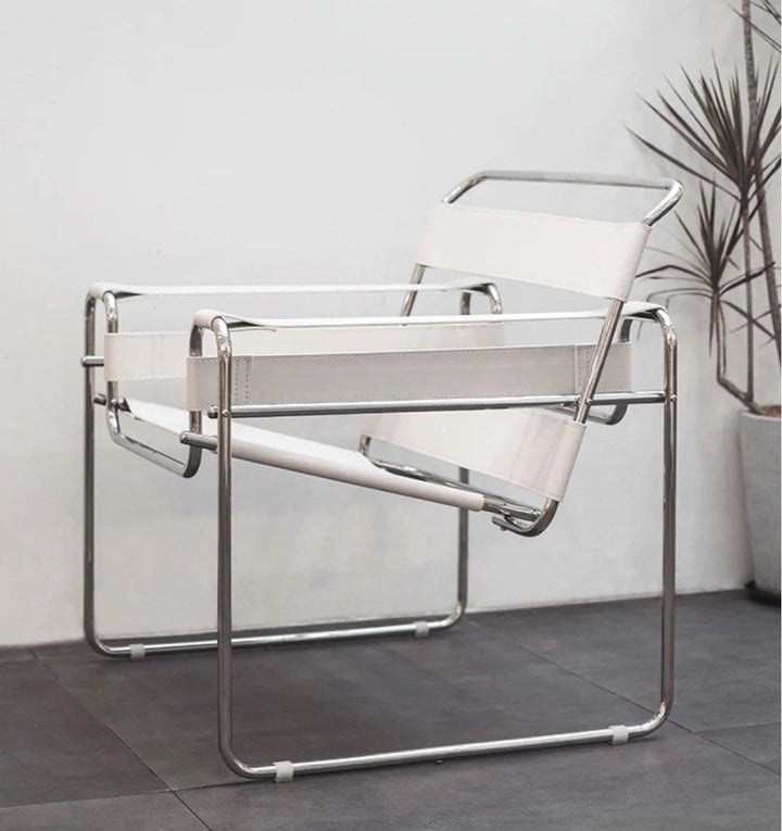 KIERAN Faux Leather Armchair
