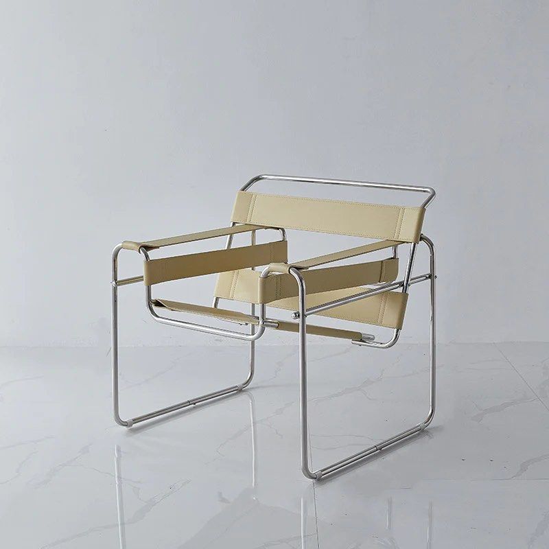 KIERAN Faux Leather Armchair