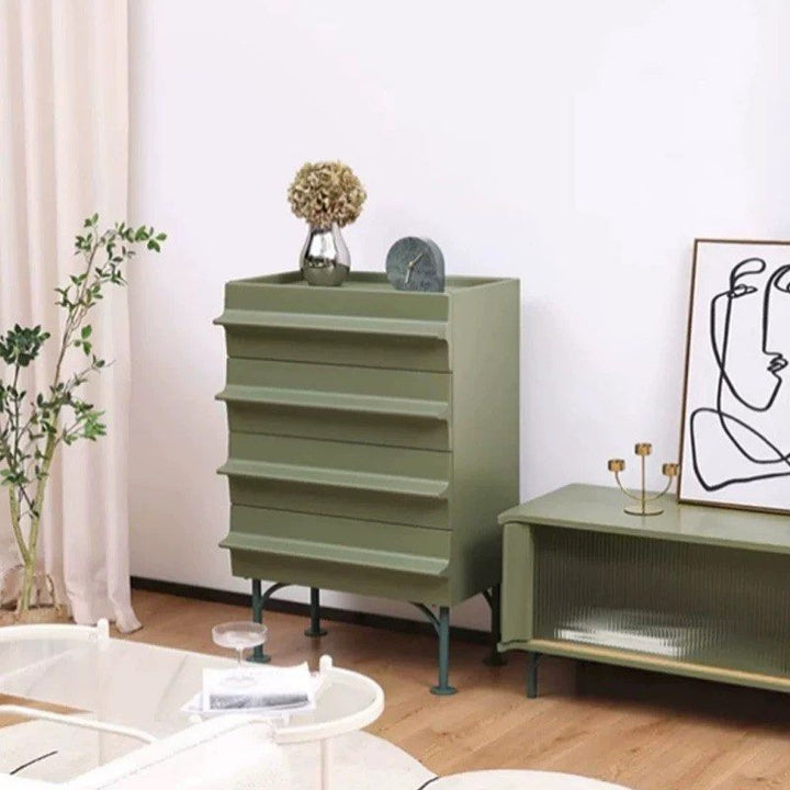 LEONTIUS Rustic Chest Of Drawers