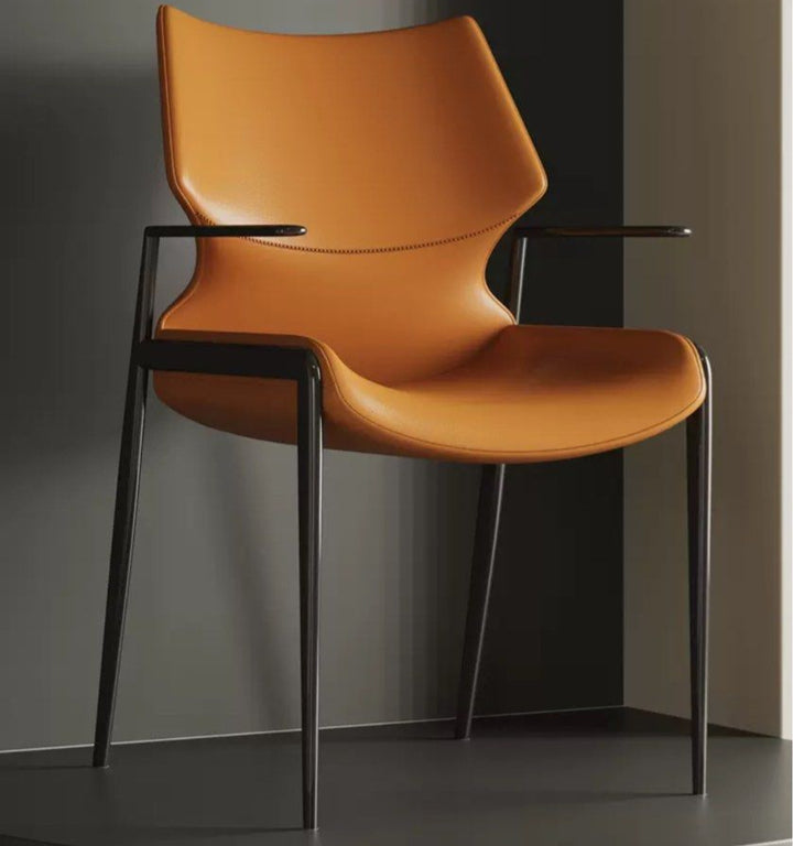 ATUMA Modern Leather Dining Chair