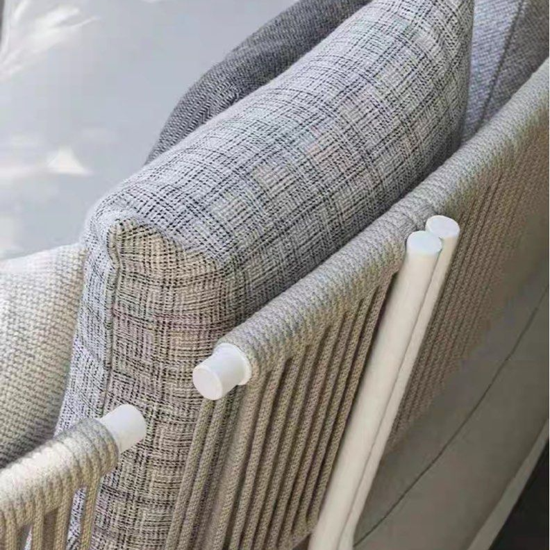 RAYSON Modern Outdoor Rattan Sofa