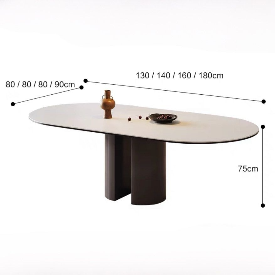 LAYLA Modern Sintered Stone Dining Table