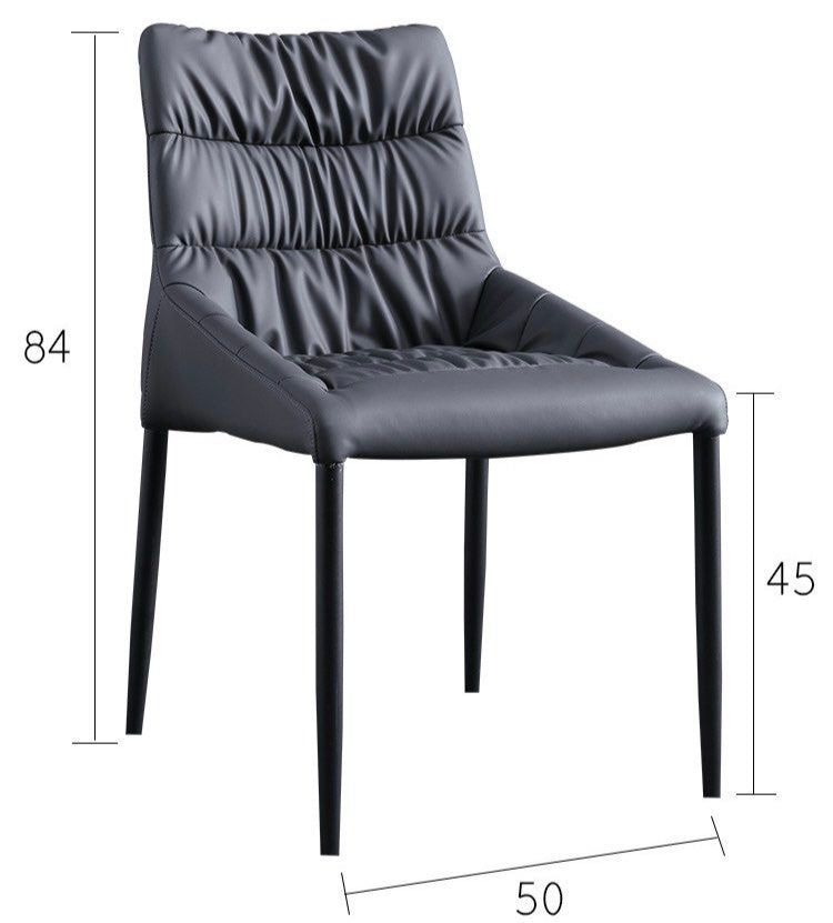 OWEN Modern Leather Dining Chair