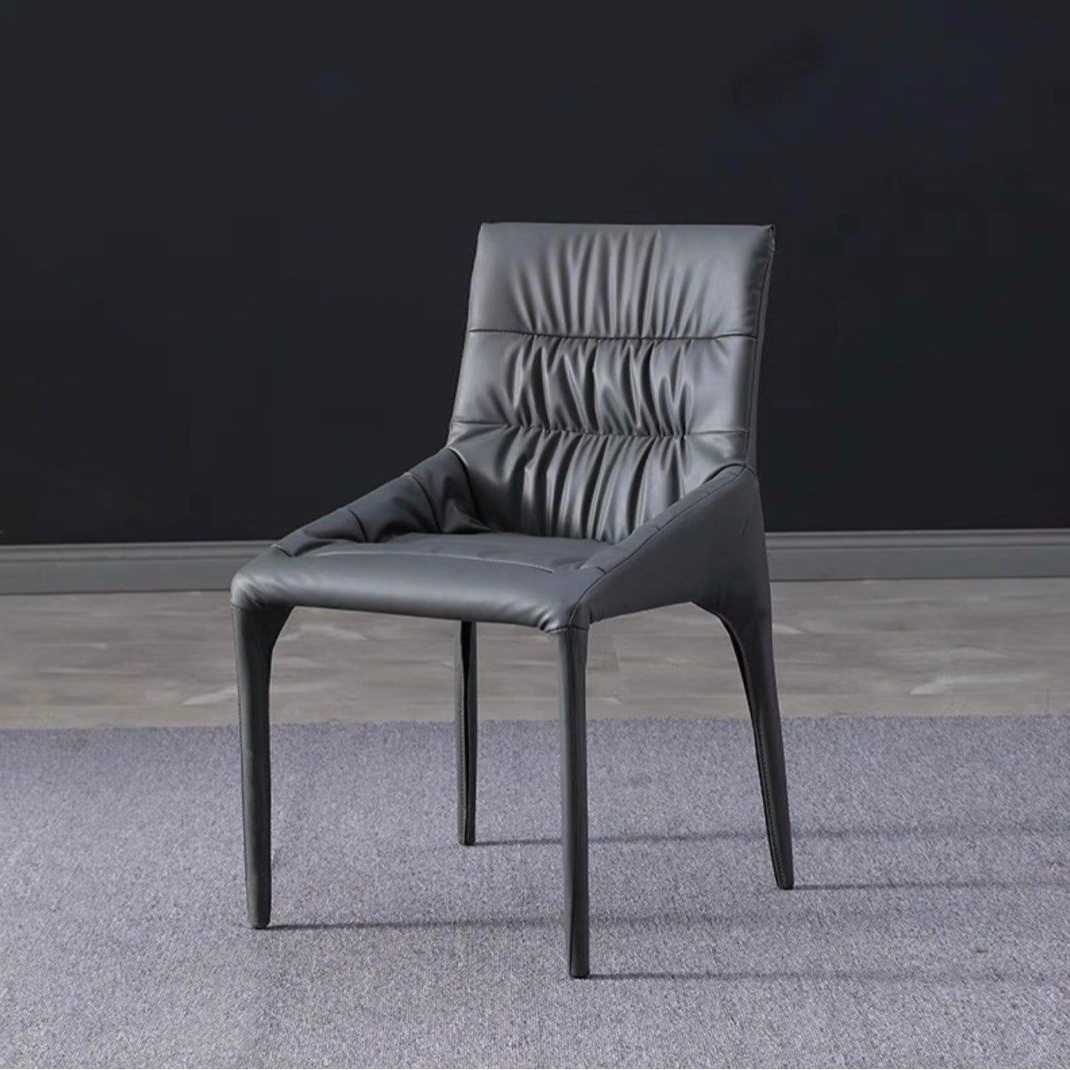 OWEN Modern Leather Dining Chair
