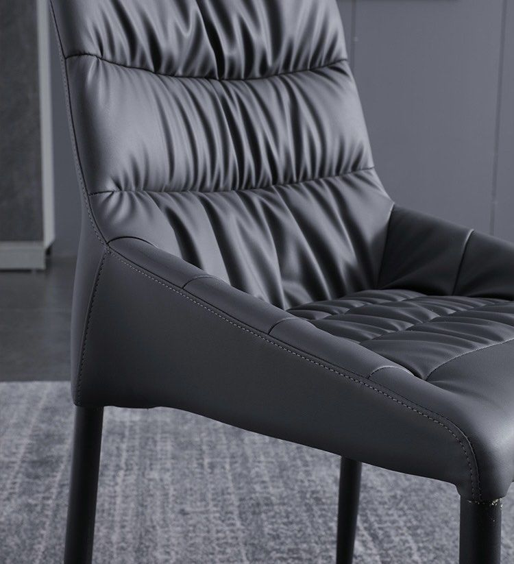 OWEN Modern Leather Dining Chair