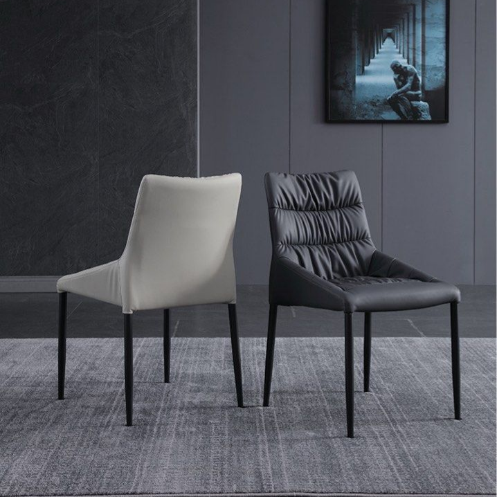OWEN Modern Leather Dining Chair