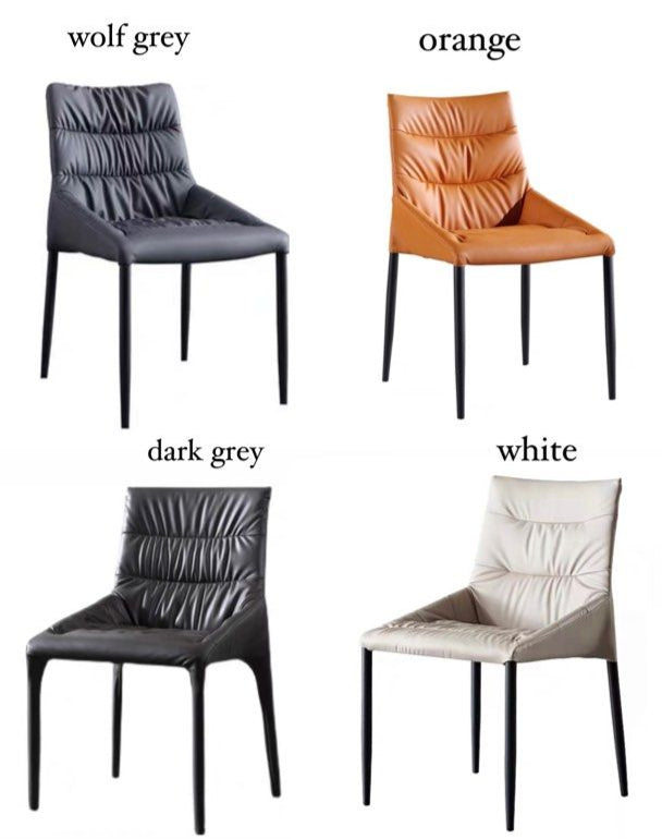 OWEN Modern Leather Dining Chair