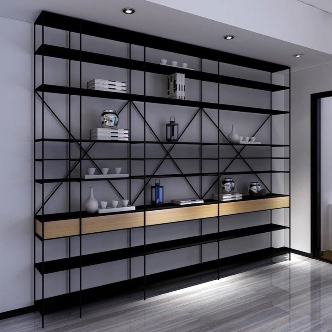 JUSARA Minimalist Wireframe Display Shelf