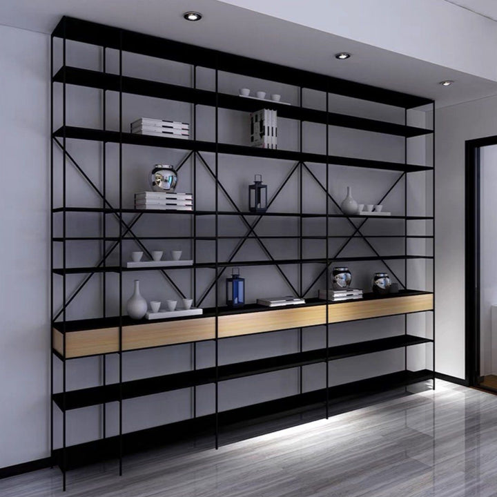 JUSARA Minimalist Wireframe Display Shelf