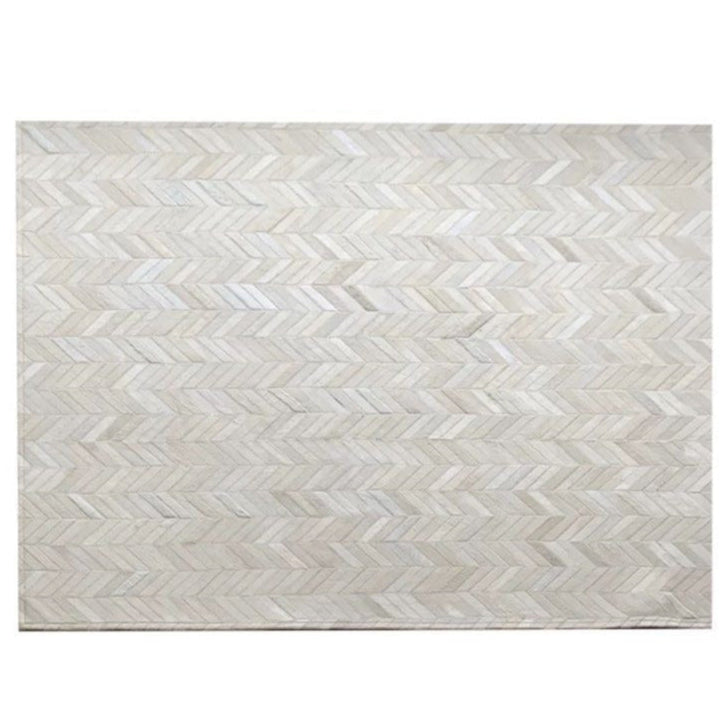 RABASTAN Modern Cowhide Leather Rug