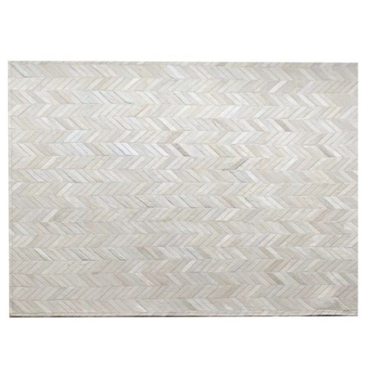 RABASTAN Modern Cowhide Leather Rug