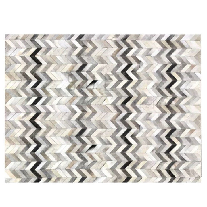 RABASTAN Modern Cowhide Leather Rug