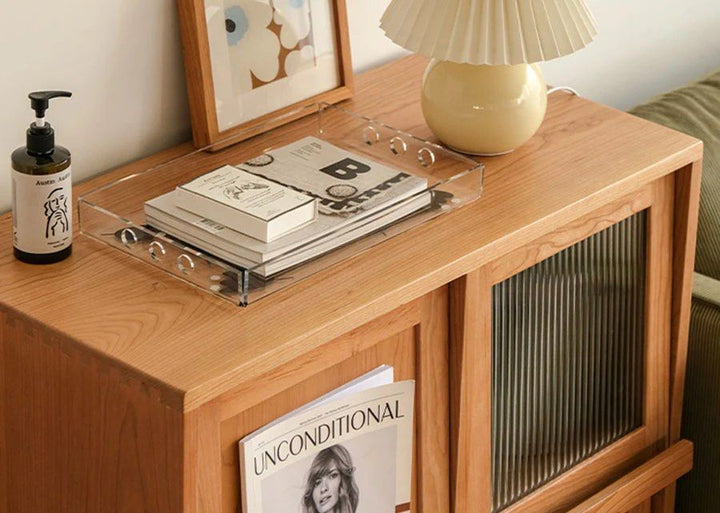 VEMIER Solid Wood Sideboard