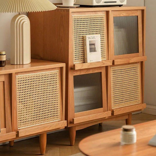 VEMIER Solid Wood Sideboard