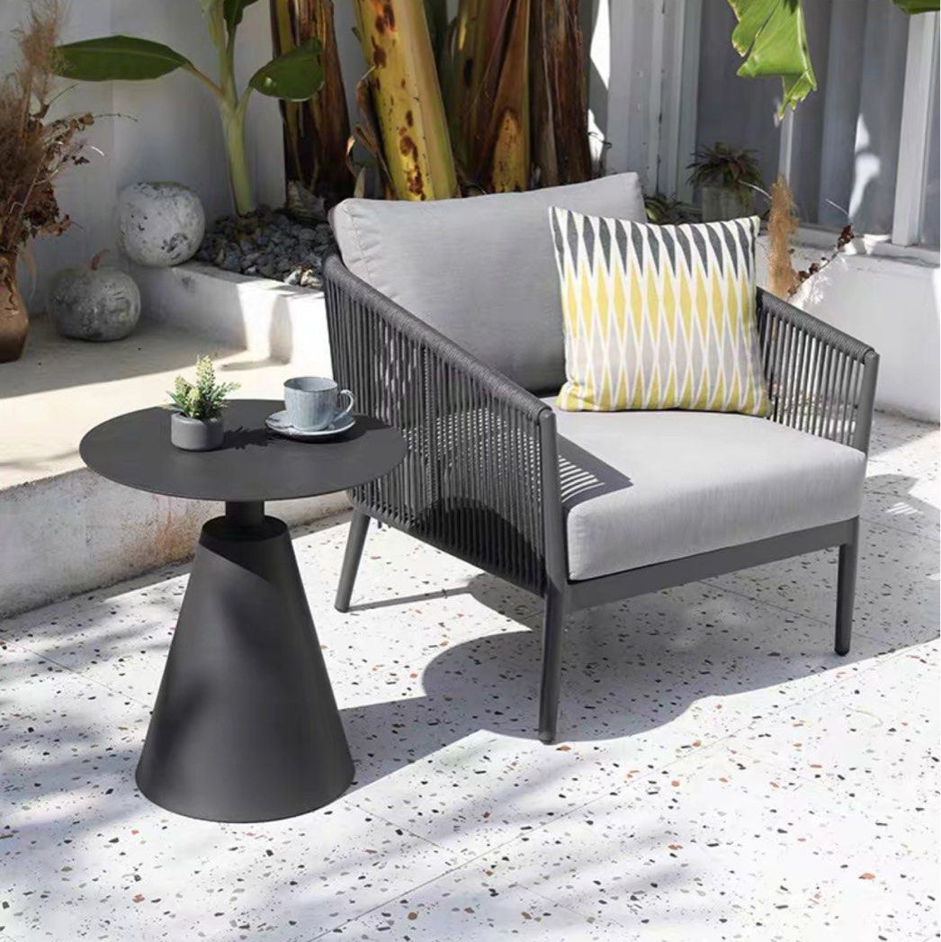 AERYN Modern Outdoor Sofa and Coffee Table Set