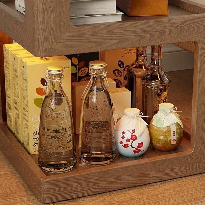 IVANA Modern Solid Wood Side Table