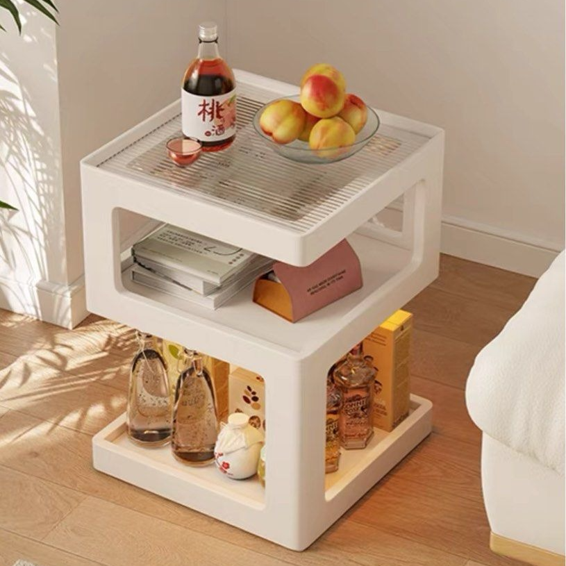 IVANA Modern Solid Wood Side Table