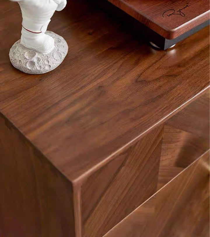 FELIXINA Walnut Wood Chest Of Drawers
