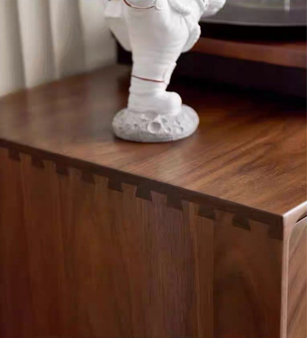 FELIXINA Walnut Wood Chest Of Drawers