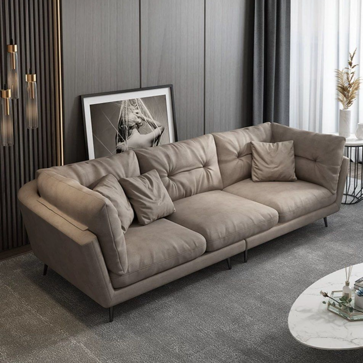 ROVELA Modern Leathaire Sofa