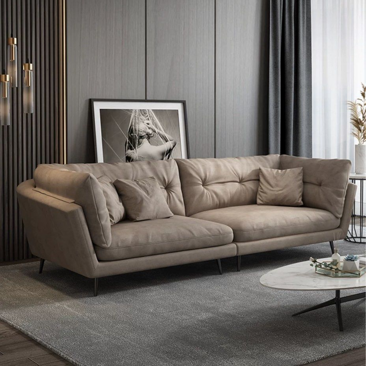 ROVELA Modern Leathaire Sofa
